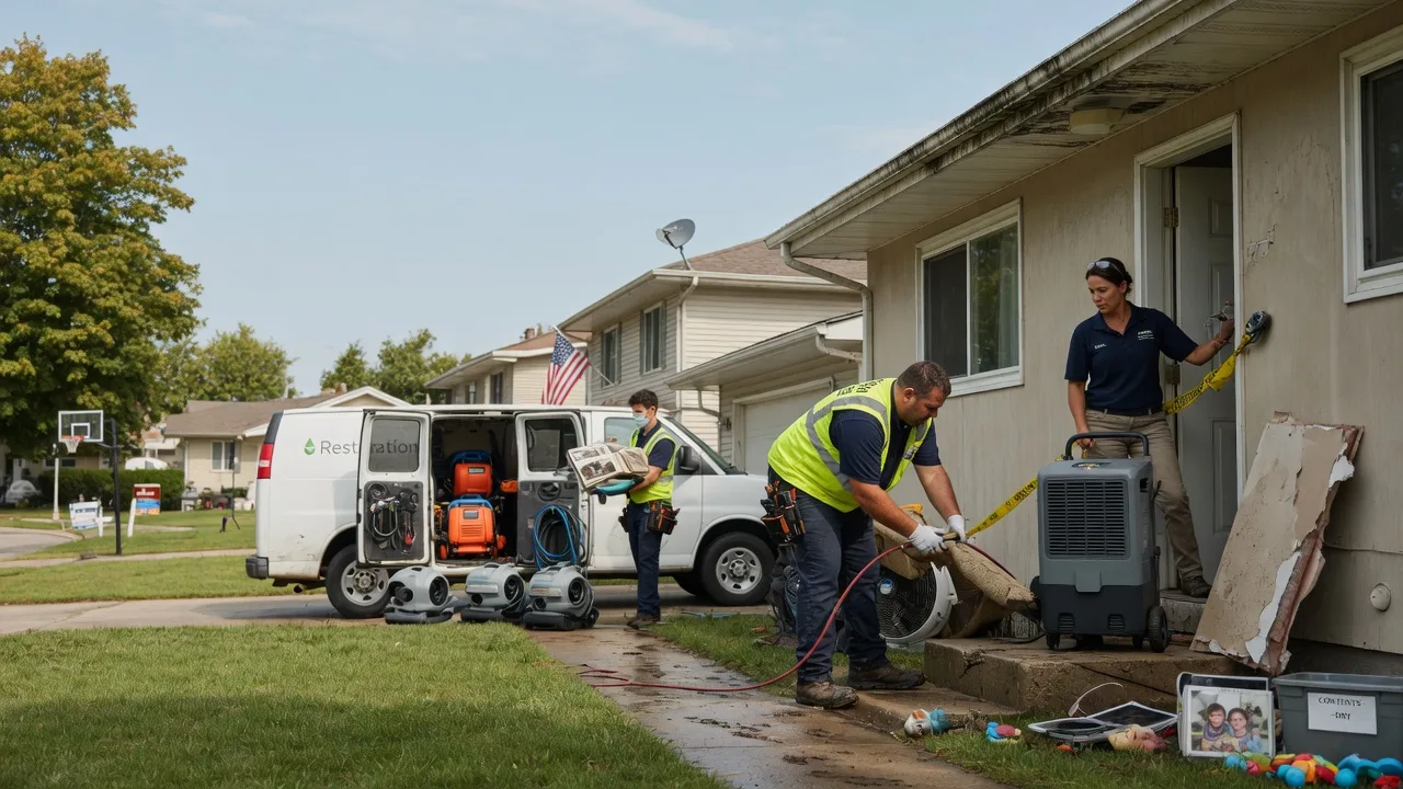 Water Damage Restoration in Saint Bernice, IN near me